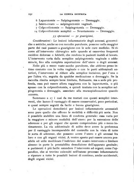 La clinica ostetrica rivista di ostetricia, ginecologia e pediatria. - A. 1, n. 1 (1899)-a. 40, n. 12 (dic. 1938)