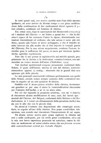 La clinica ostetrica rivista di ostetricia, ginecologia e pediatria. - A. 1, n. 1 (1899)-a. 40, n. 12 (dic. 1938)