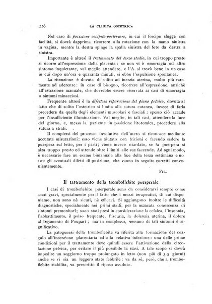 La clinica ostetrica rivista di ostetricia, ginecologia e pediatria. - A. 1, n. 1 (1899)-a. 40, n. 12 (dic. 1938)