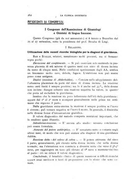 La clinica ostetrica rivista di ostetricia, ginecologia e pediatria. - A. 1, n. 1 (1899)-a. 40, n. 12 (dic. 1938)