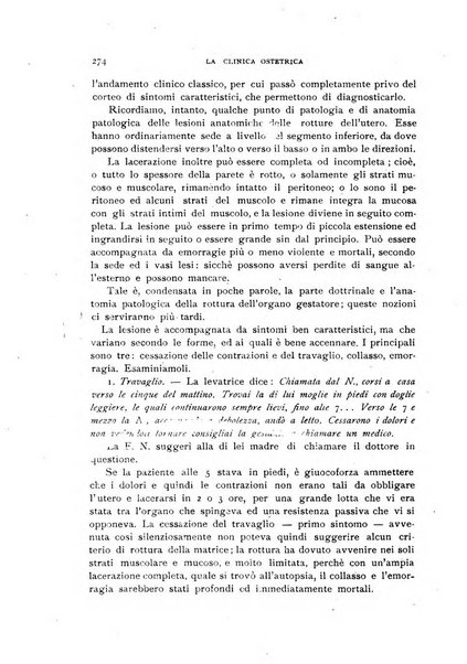 La clinica ostetrica rivista di ostetricia, ginecologia e pediatria. - A. 1, n. 1 (1899)-a. 40, n. 12 (dic. 1938)