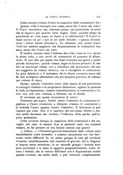 La clinica ostetrica rivista di ostetricia, ginecologia e pediatria. - A. 1, n. 1 (1899)-a. 40, n. 12 (dic. 1938)