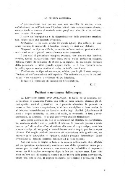 La clinica ostetrica rivista di ostetricia, ginecologia e pediatria. - A. 1, n. 1 (1899)-a. 40, n. 12 (dic. 1938)