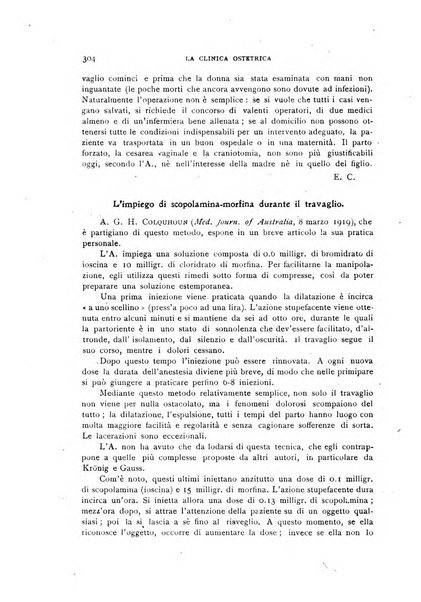 La clinica ostetrica rivista di ostetricia, ginecologia e pediatria. - A. 1, n. 1 (1899)-a. 40, n. 12 (dic. 1938)