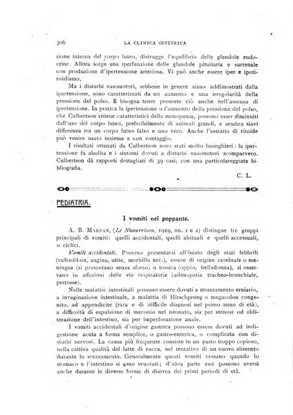 La clinica ostetrica rivista di ostetricia, ginecologia e pediatria. - A. 1, n. 1 (1899)-a. 40, n. 12 (dic. 1938)