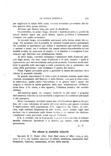 La clinica ostetrica rivista di ostetricia, ginecologia e pediatria. - A. 1, n. 1 (1899)-a. 40, n. 12 (dic. 1938)