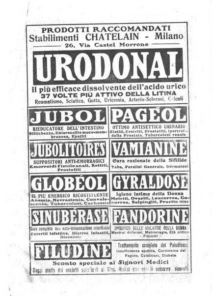 La clinica ostetrica rivista di ostetricia, ginecologia e pediatria. - A. 1, n. 1 (1899)-a. 40, n. 12 (dic. 1938)