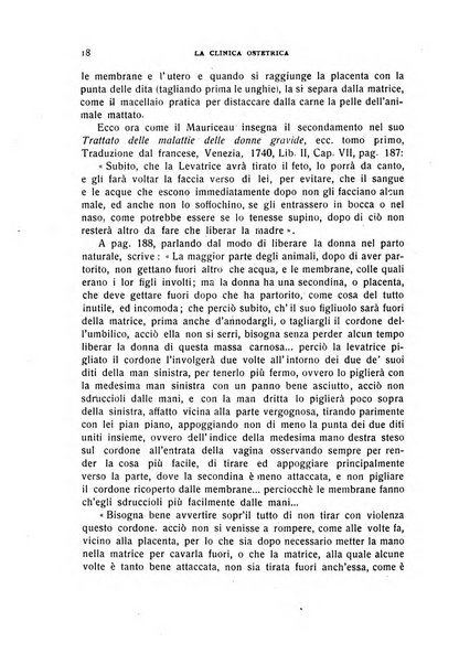 La clinica ostetrica rivista di ostetricia, ginecologia e pediatria. - A. 1, n. 1 (1899)-a. 40, n. 12 (dic. 1938)