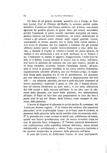 La clinica ostetrica rivista di ostetricia, ginecologia e pediatria. - A. 1, n. 1 (1899)-a. 40, n. 12 (dic. 1938)