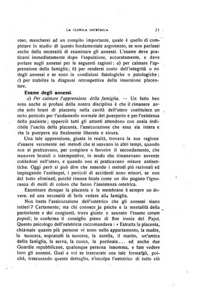 La clinica ostetrica rivista di ostetricia, ginecologia e pediatria. - A. 1, n. 1 (1899)-a. 40, n. 12 (dic. 1938)