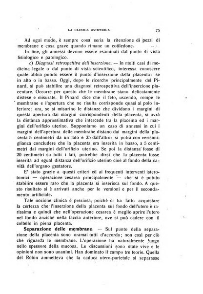 La clinica ostetrica rivista di ostetricia, ginecologia e pediatria. - A. 1, n. 1 (1899)-a. 40, n. 12 (dic. 1938)