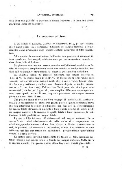 La clinica ostetrica rivista di ostetricia, ginecologia e pediatria. - A. 1, n. 1 (1899)-a. 40, n. 12 (dic. 1938)