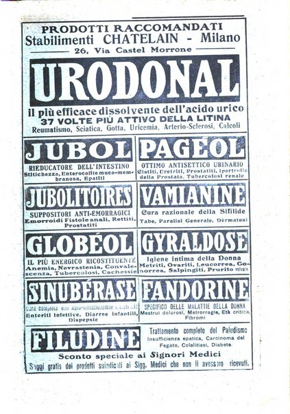 La clinica ostetrica rivista di ostetricia, ginecologia e pediatria. - A. 1, n. 1 (1899)-a. 40, n. 12 (dic. 1938)