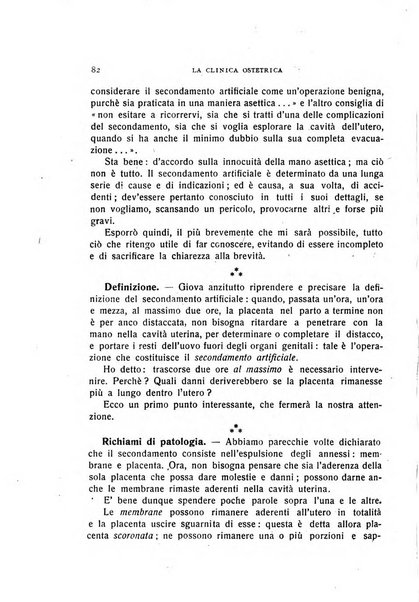 La clinica ostetrica rivista di ostetricia, ginecologia e pediatria. - A. 1, n. 1 (1899)-a. 40, n. 12 (dic. 1938)