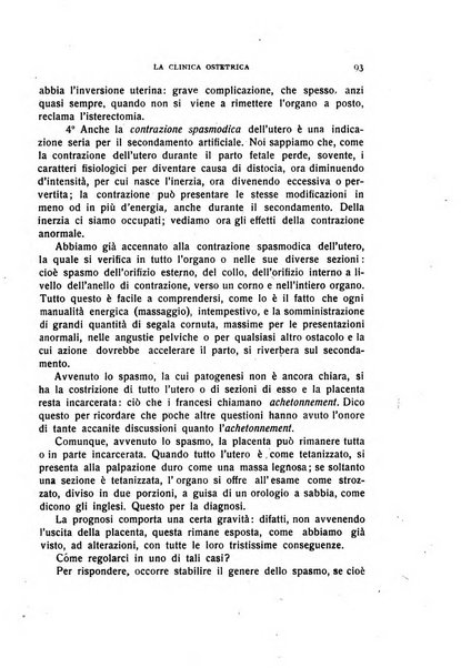 La clinica ostetrica rivista di ostetricia, ginecologia e pediatria. - A. 1, n. 1 (1899)-a. 40, n. 12 (dic. 1938)