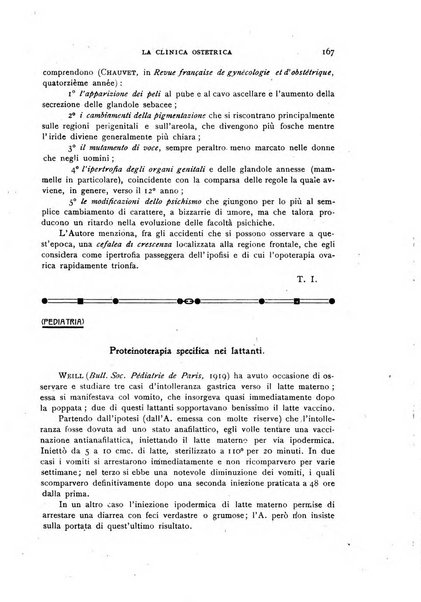 La clinica ostetrica rivista di ostetricia, ginecologia e pediatria. - A. 1, n. 1 (1899)-a. 40, n. 12 (dic. 1938)