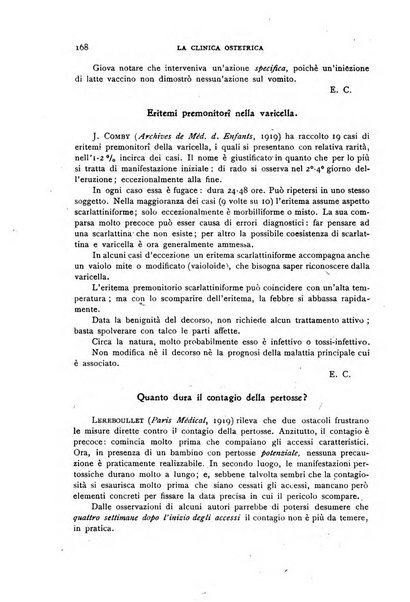 La clinica ostetrica rivista di ostetricia, ginecologia e pediatria. - A. 1, n. 1 (1899)-a. 40, n. 12 (dic. 1938)