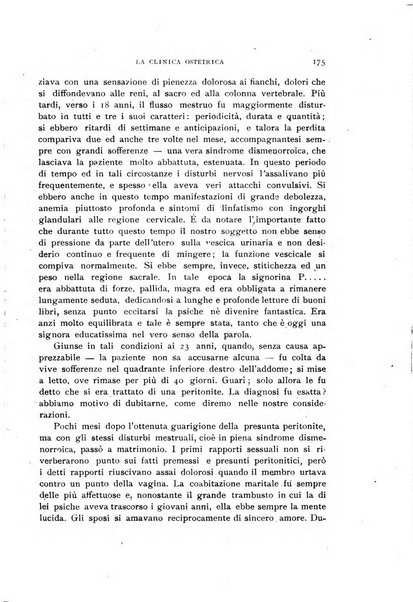 La clinica ostetrica rivista di ostetricia, ginecologia e pediatria. - A. 1, n. 1 (1899)-a. 40, n. 12 (dic. 1938)