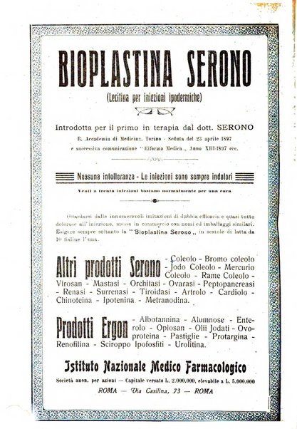 La clinica ostetrica rivista di ostetricia, ginecologia e pediatria. - A. 1, n. 1 (1899)-a. 40, n. 12 (dic. 1938)