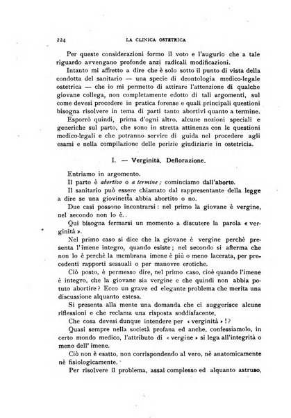 La clinica ostetrica rivista di ostetricia, ginecologia e pediatria. - A. 1, n. 1 (1899)-a. 40, n. 12 (dic. 1938)