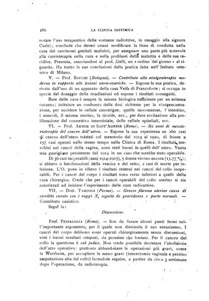 La clinica ostetrica rivista di ostetricia, ginecologia e pediatria. - A. 1, n. 1 (1899)-a. 40, n. 12 (dic. 1938)