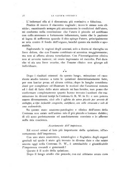 La clinica ostetrica rivista di ostetricia, ginecologia e pediatria. - A. 1, n. 1 (1899)-a. 40, n. 12 (dic. 1938)