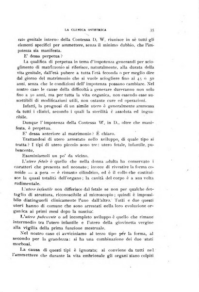 La clinica ostetrica rivista di ostetricia, ginecologia e pediatria. - A. 1, n. 1 (1899)-a. 40, n. 12 (dic. 1938)