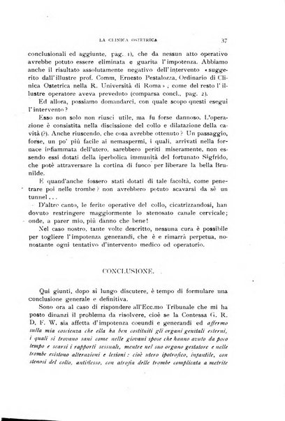 La clinica ostetrica rivista di ostetricia, ginecologia e pediatria. - A. 1, n. 1 (1899)-a. 40, n. 12 (dic. 1938)