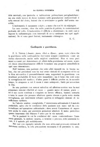 La clinica ostetrica rivista di ostetricia, ginecologia e pediatria. - A. 1, n. 1 (1899)-a. 40, n. 12 (dic. 1938)