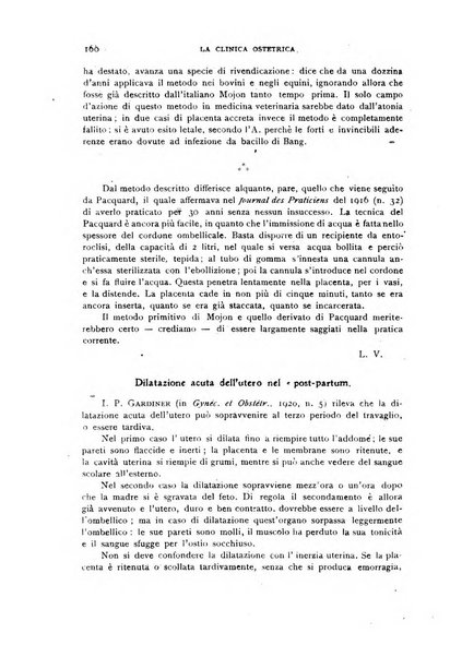 La clinica ostetrica rivista di ostetricia, ginecologia e pediatria. - A. 1, n. 1 (1899)-a. 40, n. 12 (dic. 1938)