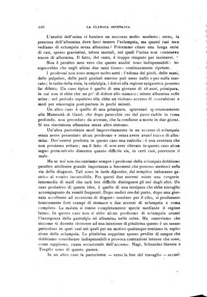 La clinica ostetrica rivista di ostetricia, ginecologia e pediatria. - A. 1, n. 1 (1899)-a. 40, n. 12 (dic. 1938)