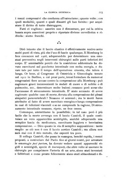 La clinica ostetrica rivista di ostetricia, ginecologia e pediatria. - A. 1, n. 1 (1899)-a. 40, n. 12 (dic. 1938)