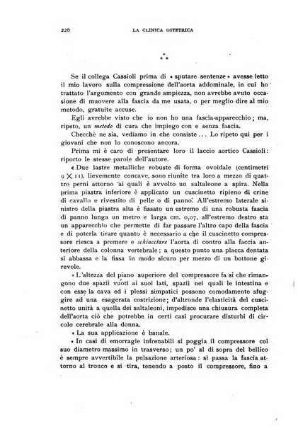 La clinica ostetrica rivista di ostetricia, ginecologia e pediatria. - A. 1, n. 1 (1899)-a. 40, n. 12 (dic. 1938)