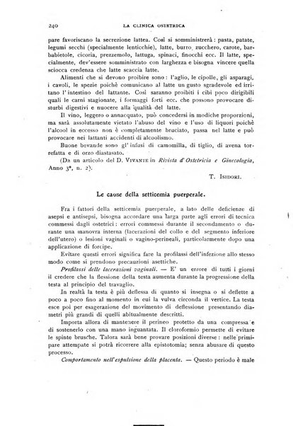 La clinica ostetrica rivista di ostetricia, ginecologia e pediatria. - A. 1, n. 1 (1899)-a. 40, n. 12 (dic. 1938)