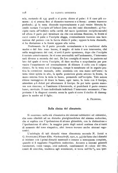 La clinica ostetrica rivista di ostetricia, ginecologia e pediatria. - A. 1, n. 1 (1899)-a. 40, n. 12 (dic. 1938)