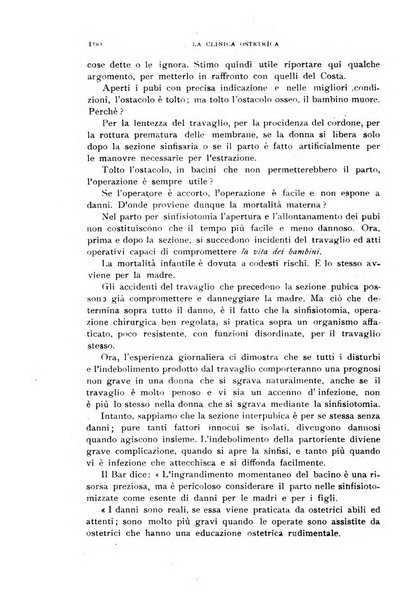 La clinica ostetrica rivista di ostetricia, ginecologia e pediatria. - A. 1, n. 1 (1899)-a. 40, n. 12 (dic. 1938)