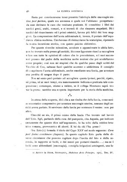 La clinica ostetrica rivista di ostetricia, ginecologia e pediatria. - A. 1, n. 1 (1899)-a. 40, n. 12 (dic. 1938)