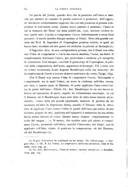 La clinica ostetrica rivista di ostetricia, ginecologia e pediatria. - A. 1, n. 1 (1899)-a. 40, n. 12 (dic. 1938)