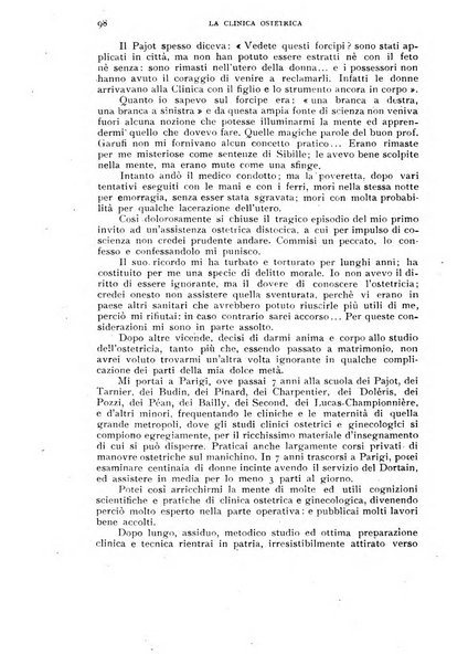 La clinica ostetrica rivista di ostetricia, ginecologia e pediatria. - A. 1, n. 1 (1899)-a. 40, n. 12 (dic. 1938)