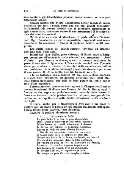 La clinica ostetrica rivista di ostetricia, ginecologia e pediatria. - A. 1, n. 1 (1899)-a. 40, n. 12 (dic. 1938)