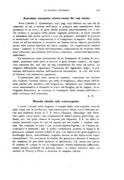 La clinica ostetrica rivista di ostetricia, ginecologia e pediatria. - A. 1, n. 1 (1899)-a. 40, n. 12 (dic. 1938)