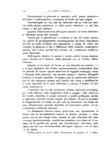 La clinica ostetrica rivista di ostetricia, ginecologia e pediatria. - A. 1, n. 1 (1899)-a. 40, n. 12 (dic. 1938)