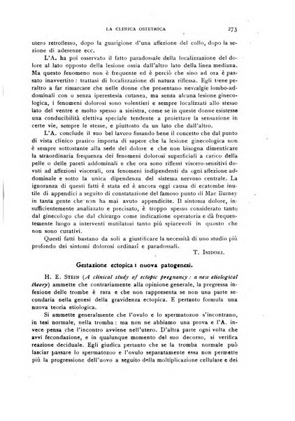 La clinica ostetrica rivista di ostetricia, ginecologia e pediatria. - A. 1, n. 1 (1899)-a. 40, n. 12 (dic. 1938)