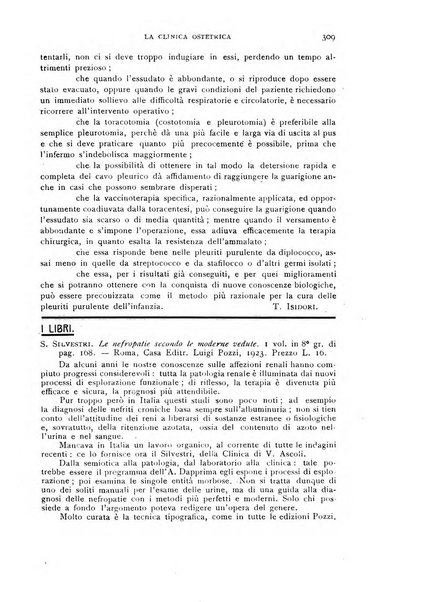 La clinica ostetrica rivista di ostetricia, ginecologia e pediatria. - A. 1, n. 1 (1899)-a. 40, n. 12 (dic. 1938)