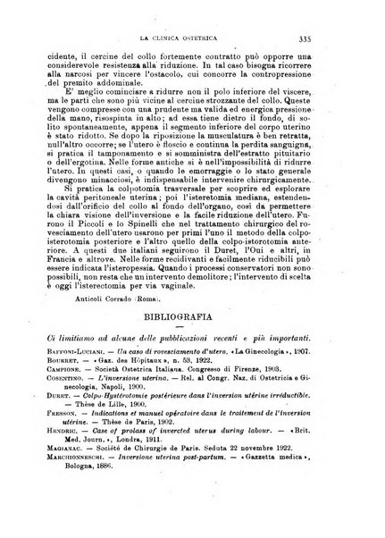 La clinica ostetrica rivista di ostetricia, ginecologia e pediatria. - A. 1, n. 1 (1899)-a. 40, n. 12 (dic. 1938)