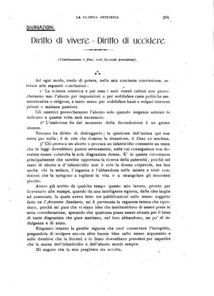 La clinica ostetrica rivista di ostetricia, ginecologia e pediatria. - A. 1, n. 1 (1899)-a. 40, n. 12 (dic. 1938)