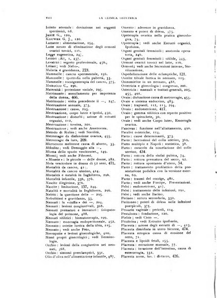 La clinica ostetrica rivista di ostetricia, ginecologia e pediatria. - A. 1, n. 1 (1899)-a. 40, n. 12 (dic. 1938)