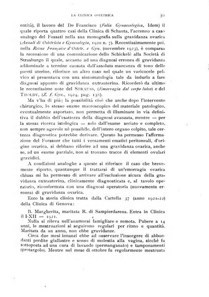 La clinica ostetrica rivista di ostetricia, ginecologia e pediatria. - A. 1, n. 1 (1899)-a. 40, n. 12 (dic. 1938)