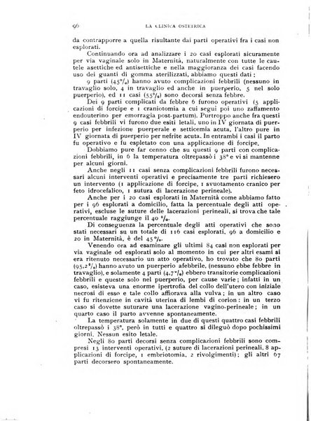 La clinica ostetrica rivista di ostetricia, ginecologia e pediatria. - A. 1, n. 1 (1899)-a. 40, n. 12 (dic. 1938)