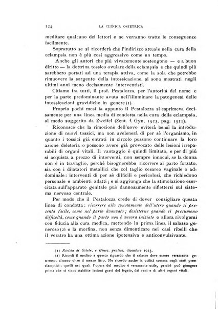 La clinica ostetrica rivista di ostetricia, ginecologia e pediatria. - A. 1, n. 1 (1899)-a. 40, n. 12 (dic. 1938)